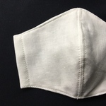 【受注販売】白無地　各種サイズ対応　大人用子供用立体マスク　綿×ダブルガーゼ　手作りマスク　通勤通学通園