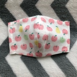子ども用マスク　りんごピンク
