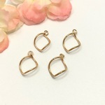 ミニツイストフープゴールド4個セット