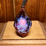 星の結晶 ガラスのアクセサリー ペンダント