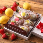 ☆期間限定☆いちごケーキとレモンケーキのセット８個入り☆いちご・レモン