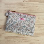 リバティ ＊ サニタリーポーチ　メドウテイルズ パステル