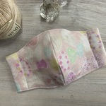 抗菌防臭加工☆SSサイズ(幼児~低学年）☆蝶々☆立体マスク☆替えゴム付き 