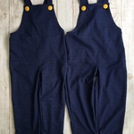 【t様ご依頼品】size120☆デニムサロペット2着