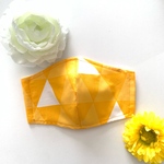 鱗文模様　Lサイズ　1枚　マスク　フィルターポケット付　鬼滅の刃