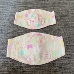 ML-1 立体マスク 親子お揃い　大人用&子供用2枚セット　送料込