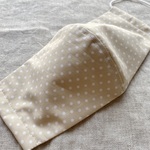 立体マスク　綿＋Wガーゼ【レディース】