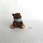 YK✽G　ちゃんとクマさん顔のクマさん こげ茶
