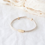 Whitewood Anklet（Light Beige）