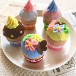 替えて遊べる　カップケーキ！