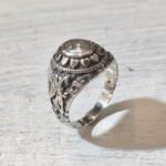 “神話を感じるカレッジリング” SILVER925 B006