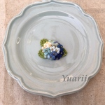 【受注製作】紫陽花のブローチ