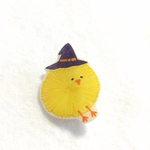 ハロウィンピヨブローチ