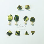 【再販1】*迷彩柄×cotton pearl pierce*