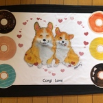 Corgi Love ブランケット