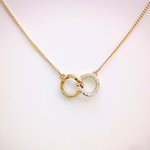 circle piled  ネックレス