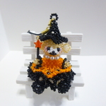 ビーズの世界★ハロウィンくまちゃん★
