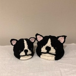 sssuun様専用💕ボストンテリアお帽子&ベビーミトン