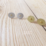 北欧風超シンプルおはなピアス（ノンホールピアス）