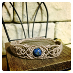 ＊マクラメ＊ラピスラズリ＊ブレスレット