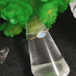 レインボームーンストーン＊petit oval ring＊