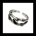 silver925【maziwari RING】﻿シルバー シルバー925 指輪 メンズ ユニセックス  カッコイイ モード ベルト ピープス ロック パンク ストリート チェーン