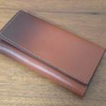 本革 茶色　6連　キーケース