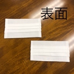 マスクカバー　2枚組　白　洗えるマスクカバー