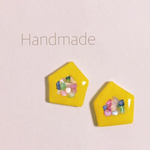 girly◯カラフルシェルピアス