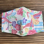 紅型柄　沖縄柄　立体マスク　Mサイズ　薄色