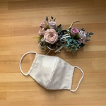 送料無料☆大人用マスク（生成り）