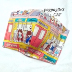 〔再販〕マスク　猫ちゃん電車
