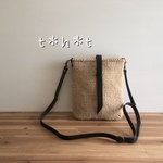 本革ベルト麻紐ショルダーS