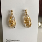 レジンチタンピアス／イヤリング