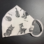  動物の立体マスク 