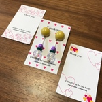 【名入れ】アクセサリー台紙❤