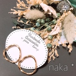 シンプル ピアス ゴールド インポート