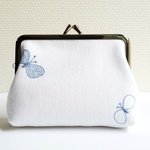 がまぐちポーチ＊minäperhonen（choucho）