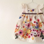 【オーダー品】スクエアネックのワンピース　９０