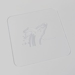 whale cafe-art ステンシルシート「ザトウクジラ」