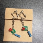 基板ピアス(イヤリング)