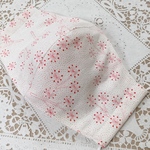 German-fabric/wガーゼの立体マスク+インナーガーゼ2枚♡さらり夏マスク㉟