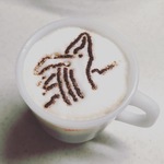 普通郵便発送♪whale cafe-art ステンシルシート「ザトウクジラ」