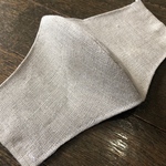 リネン手作りマスク　送料無料
