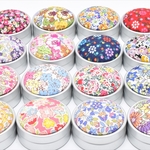 コロン♪　花柄マカロンケース　１個