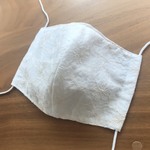 〔夏用〕おしゃれな立体マスク＊マーガレット模様