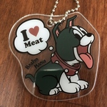 BostonMania I♥Meatキーホルダー