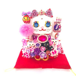 金運親子招福ジュエリー招き猫カワイ系エリザベス(S)