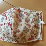 立体マスク　花柄　大人用