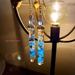 光る 海のピアス（イヤリング） 